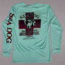 Sea Dog Long Sleeve Rashguard- One Eyed Search Three Legged Rescue